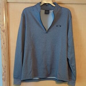 Oakley Blue Quarter-Zip Pullover